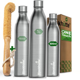 Insulated Water Bottle Stainless Steel - Sport Set - 500ml - Blockhütte UK