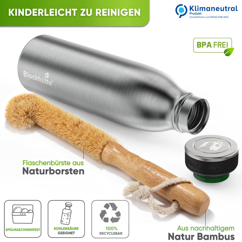 Individual engraving for the stainless steel sport bottle