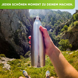 Individual engraving for the stainless steel sport bottle