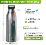 Active Day Bundle - Food Jar & Sports Bottle - 1000ml - Blockhütte UK