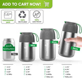 Active Day Bundle - Food Jar & Sports Bottle - 1000ml - Blockhütte UK