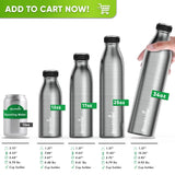 Active Day Bundle - Food Jar & Sports Bottle - 1000ml - Blockhütte UK