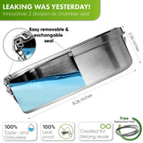 Adventure Bundle - Lunch Box & Water Bottle - 800ml - Blockhütte UK