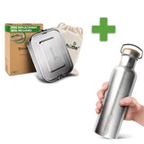Adventure Bundle - Lunch Box & Water Bottle - 800ml - Blockhütte UK