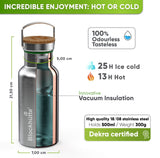 Lunch Bundle - Food Jar & Water Bottle - 1000ml - Blockhütte UK