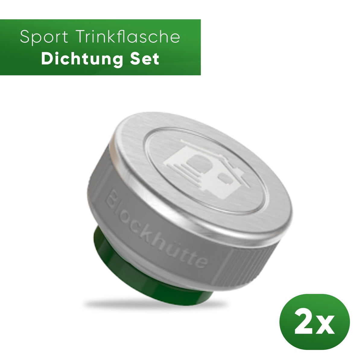 Sports bottle - Spare Seal Set - 350 - Blockhütte UK