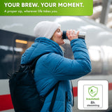 Stainless Steel Thermo Mug for Coffee & Tea - 354ml - Blockhütte UK