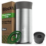 Stainless Steel Thermo Mug for Coffee & Tea - 354ml - Blockhütte UK