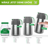 Edelstahl Thermobehälter mit Anti - Vakuum Stöpsel - Blockhütte - BH0024