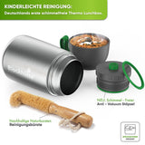 Individual Gravur für den Edelstahl Thermobehälter - Blockhütte - I_TLB_1000